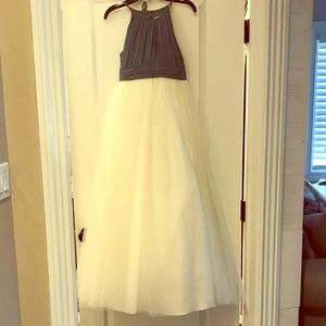 Bill Levkoff junior bridesmaid dress.